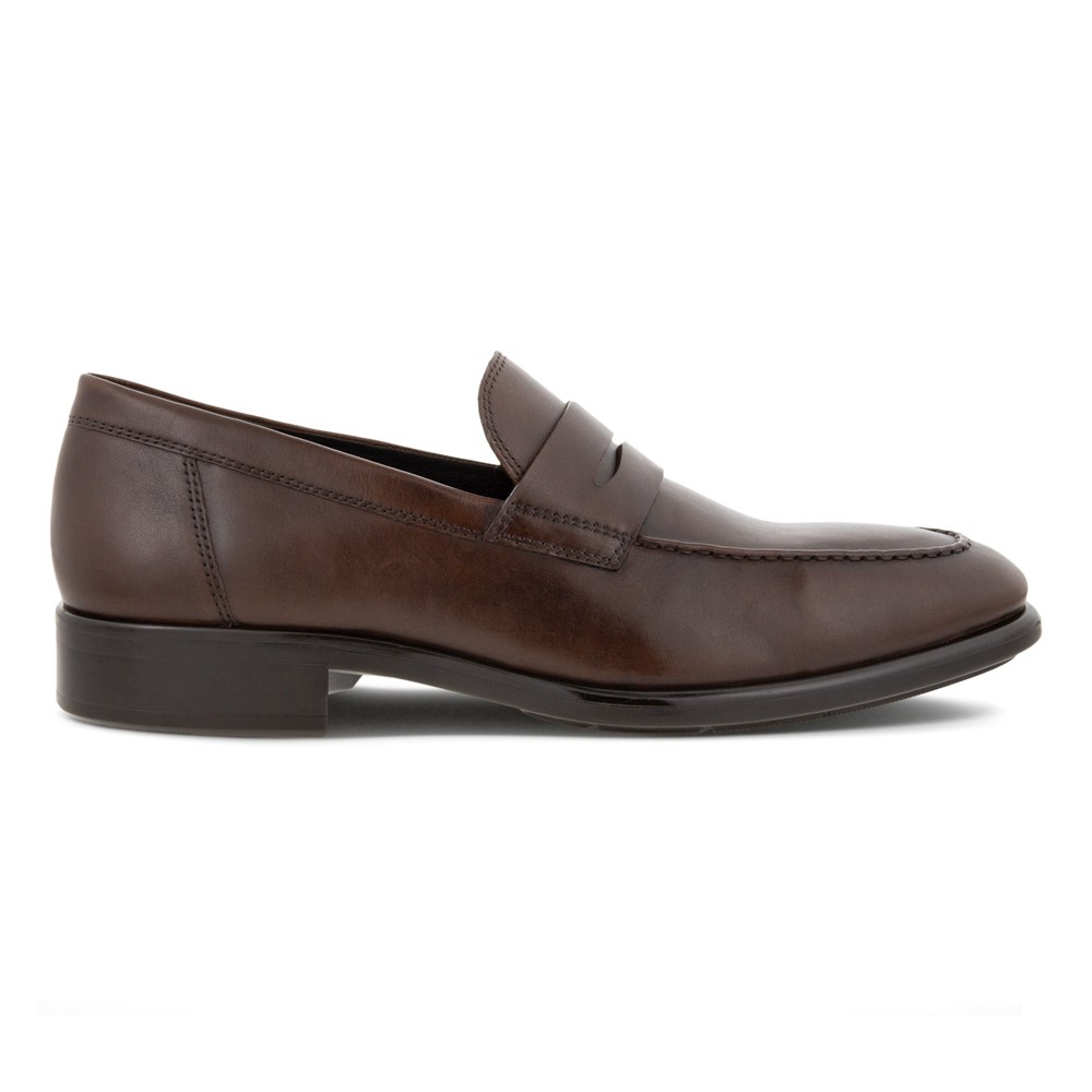 Slip On Hombre - ECCO Citytray - Marrom - HNC928760